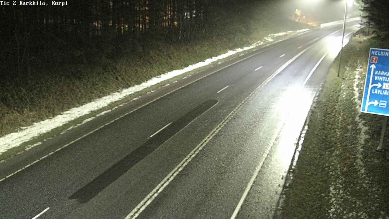 Weather Camera Image Road 2 Karkkila, Kappeli, Karkkila, Uusimaa