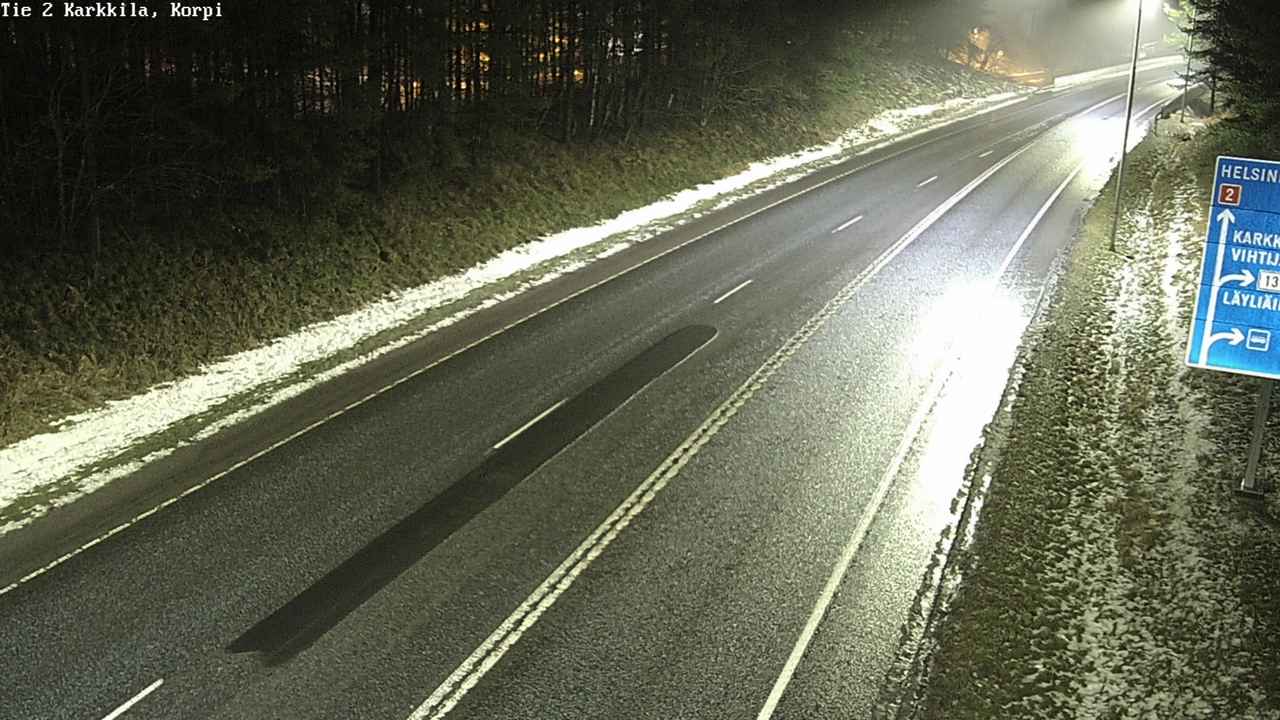 Weather Camera Image Road 2 Karkkila, Kappeli, Karkkila, Uusimaa