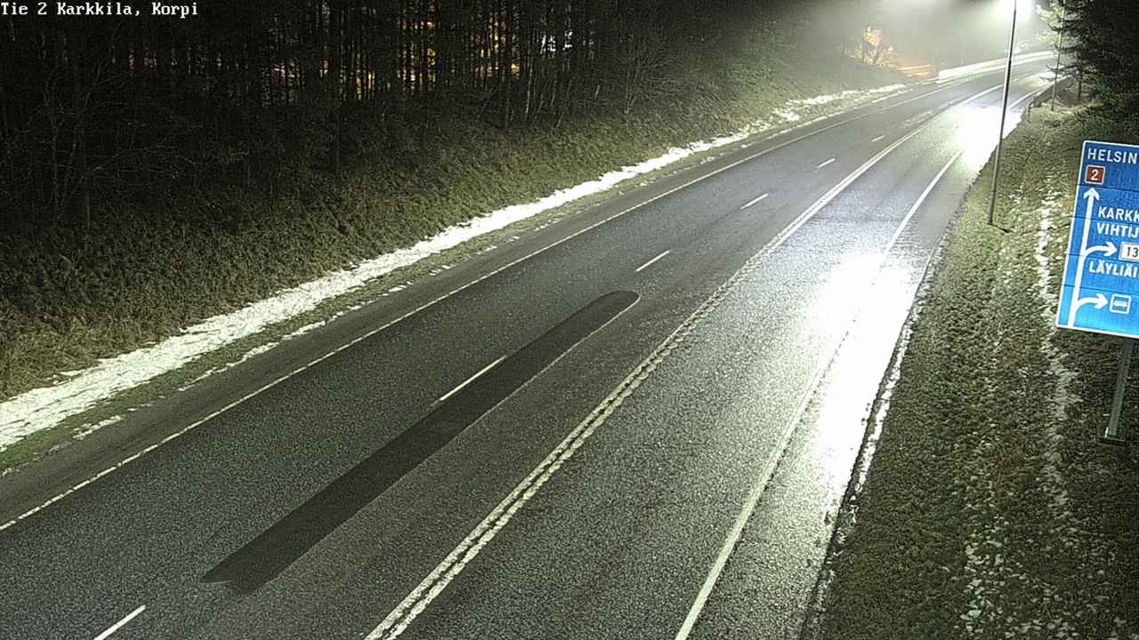 Weather Camera Image Road 2 Karkkila, Kappeli, Karkkila, Uusimaa