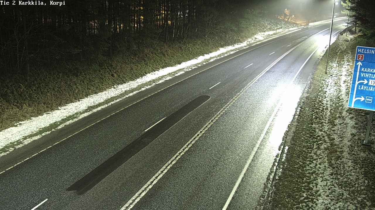 Weather Camera Image Road 2 Karkkila, Kappeli, Karkkila, Uusimaa