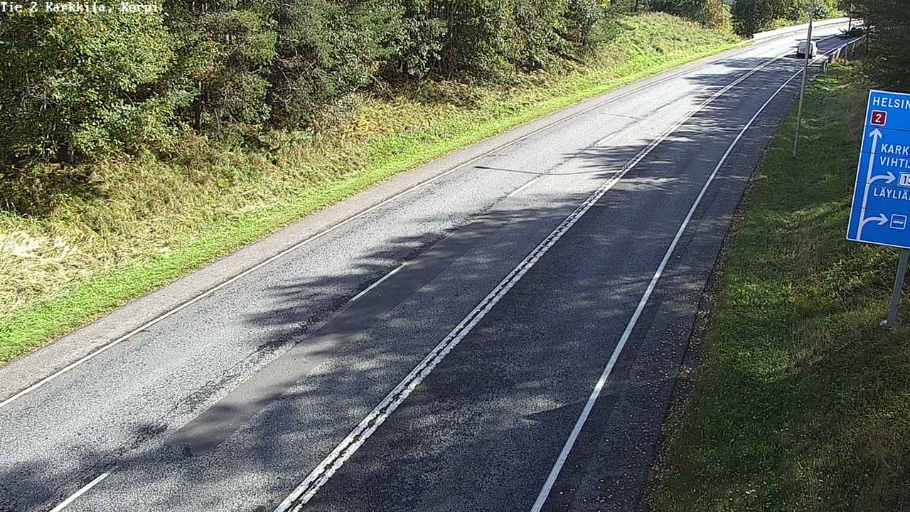 Weather Camera Image Väg 2 Högfors, Kappeli, Karkkila, Uusimaa