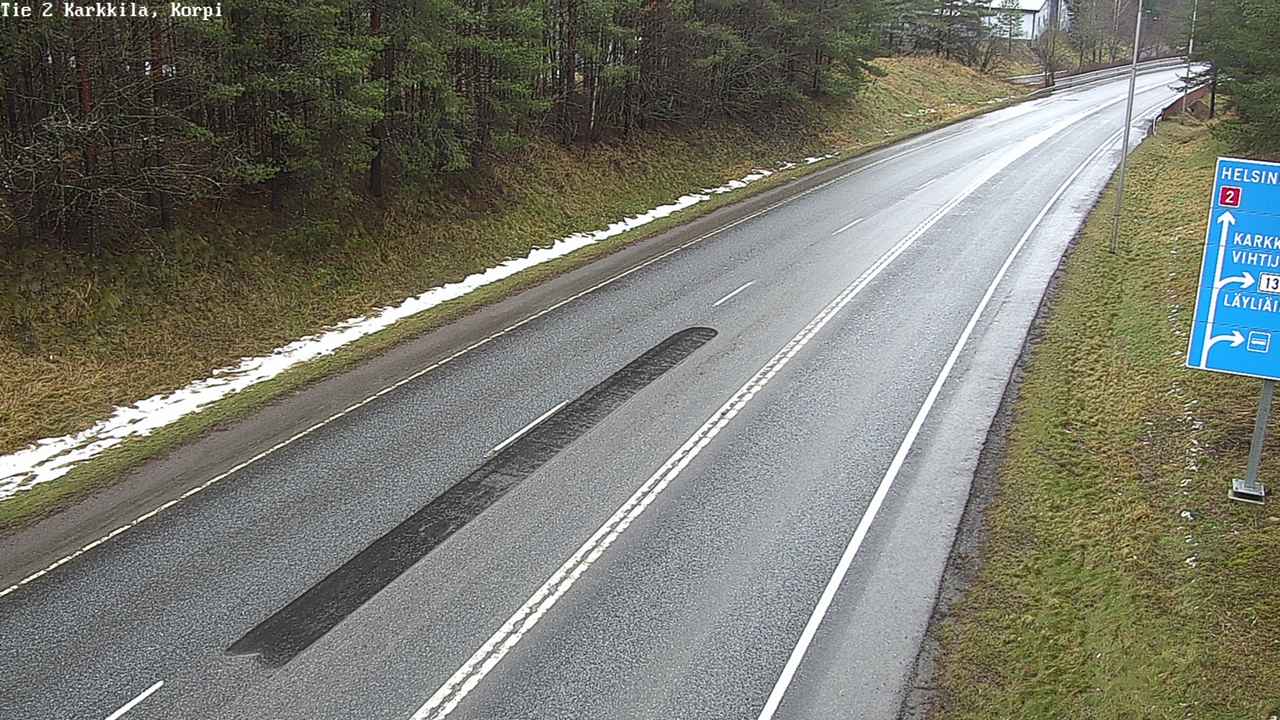 Weather Camera Image Väg 2 Högfors, Kappeli, Karkkila, Uusimaa