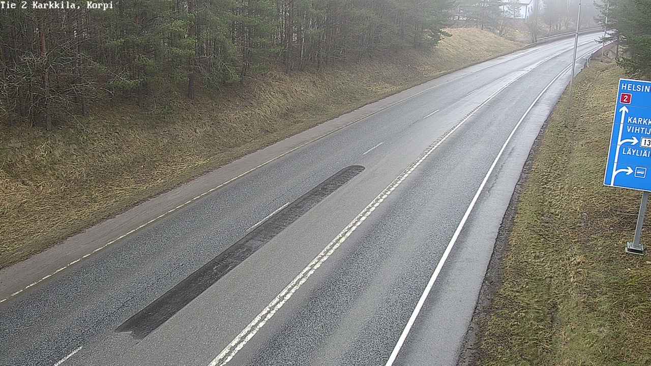 Weather Camera Image Väg 2 Högfors, Kappeli, Karkkila, Uusimaa
