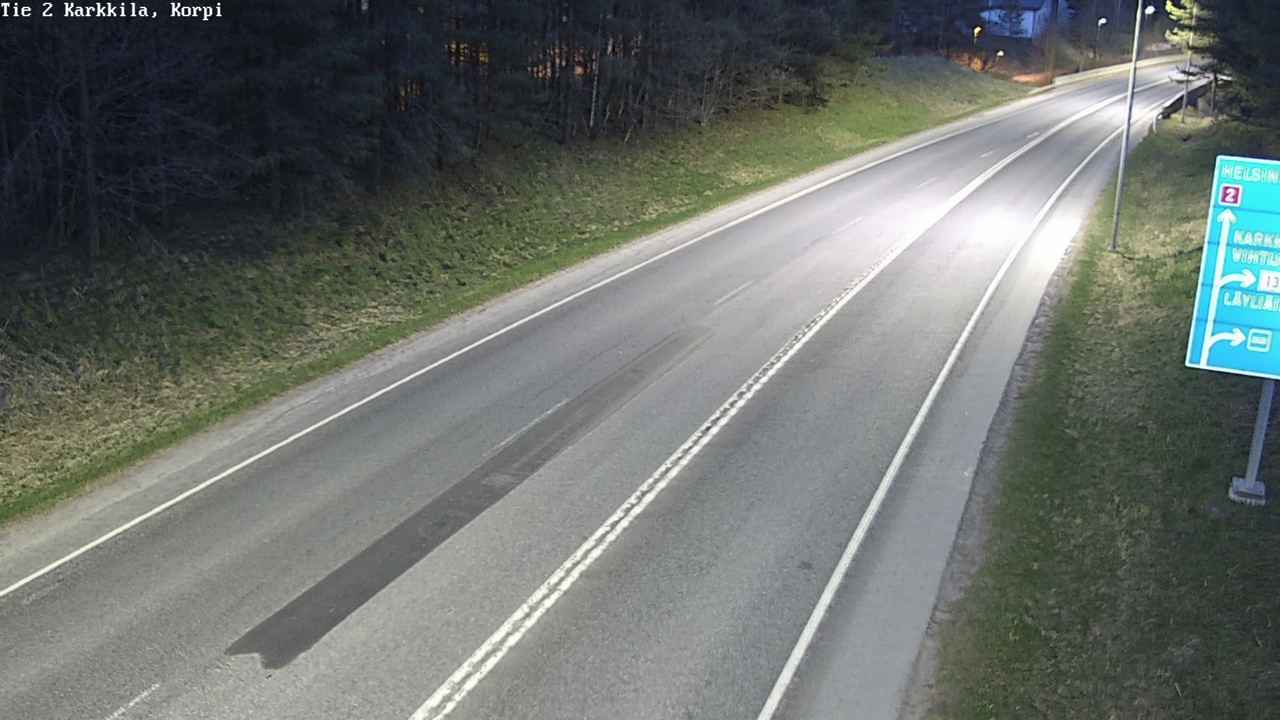 Weather Camera Image Road 2 Karkkila, Kappeli, Karkkila, Uusimaa
