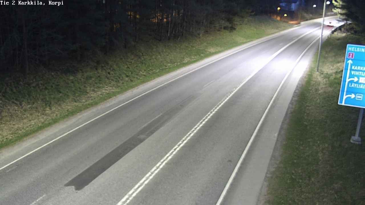 Weather Camera Image Road 2 Karkkila, Kappeli, Karkkila, Uusimaa