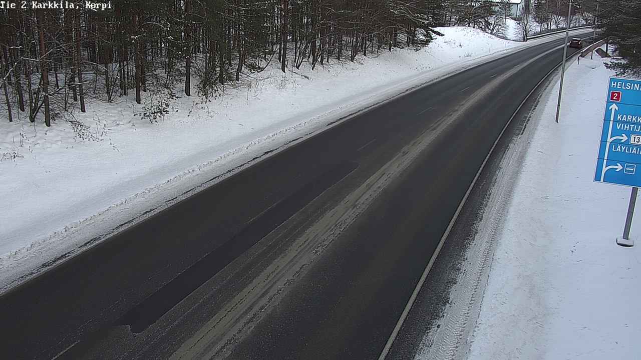 Weather Camera Image Road 2 Karkkila, Kappeli, Karkkila, Uusimaa