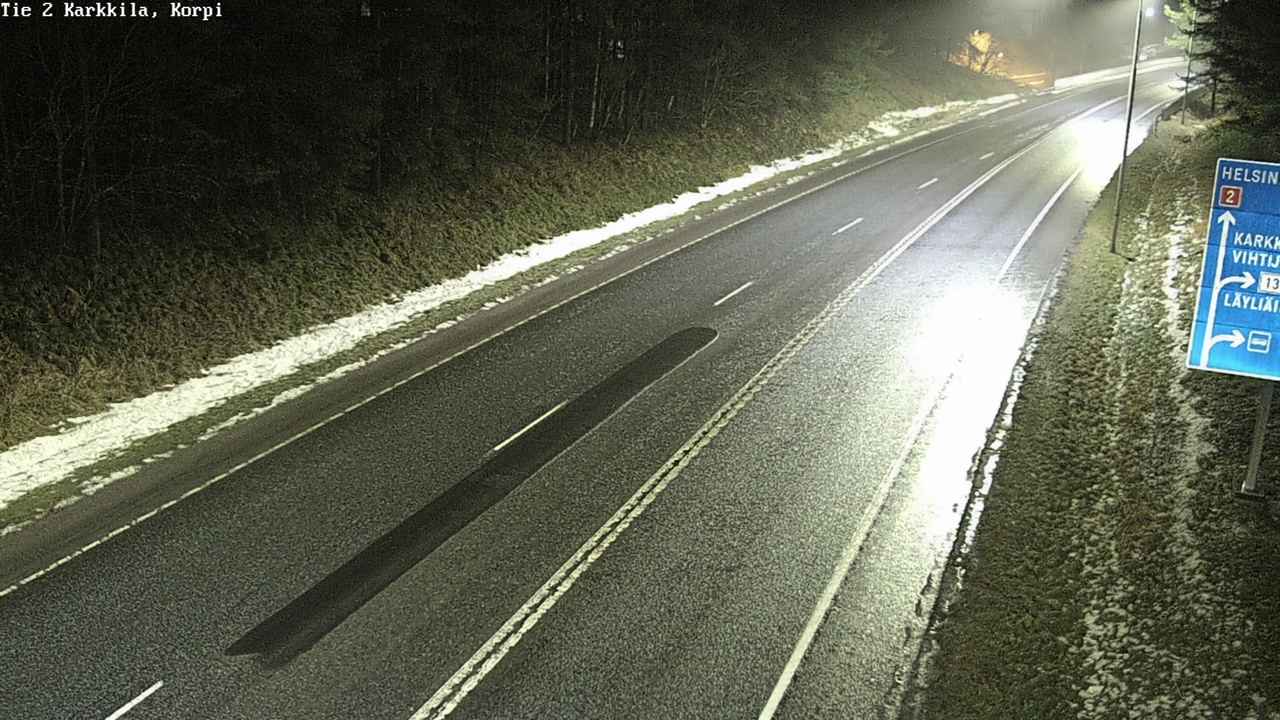 Weather Camera Image Road 2 Karkkila, Kappeli, Karkkila, Uusimaa