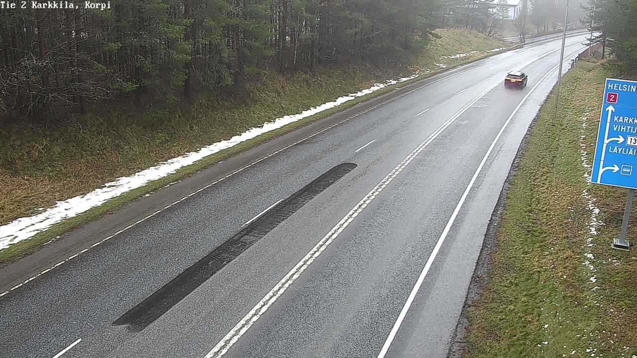 Weather Camera Image Road 2 Karkkila, Kappeli, Karkkila, Uusimaa
