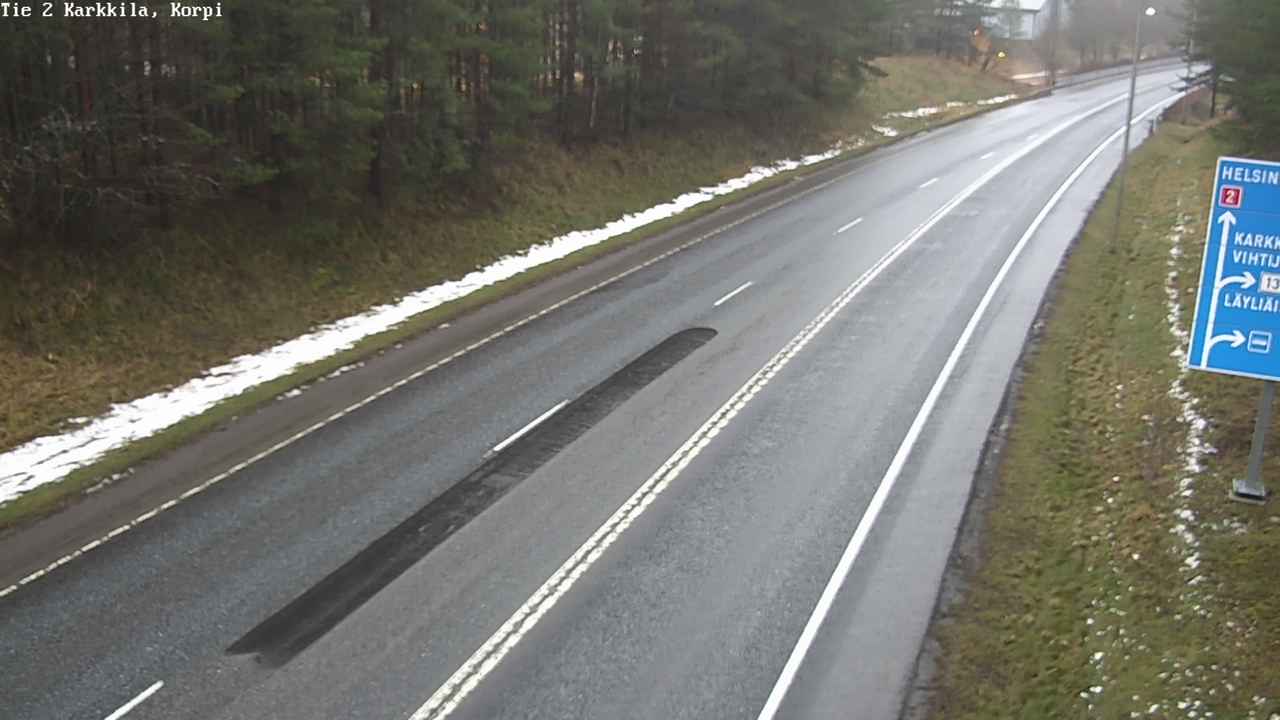 Weather Camera Image Road 2 Karkkila, Kappeli, Karkkila, Uusimaa