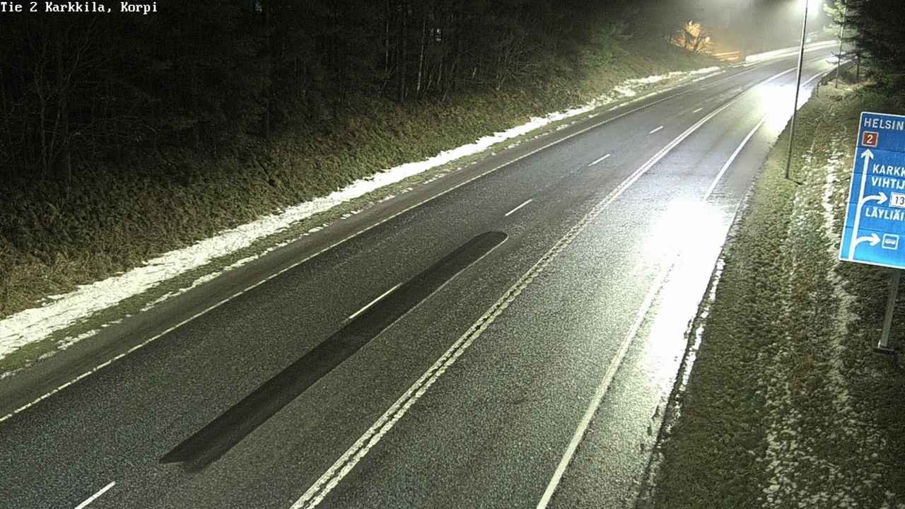 Weather Camera Image Road 2 Karkkila, Kappeli, Karkkila, Uusimaa