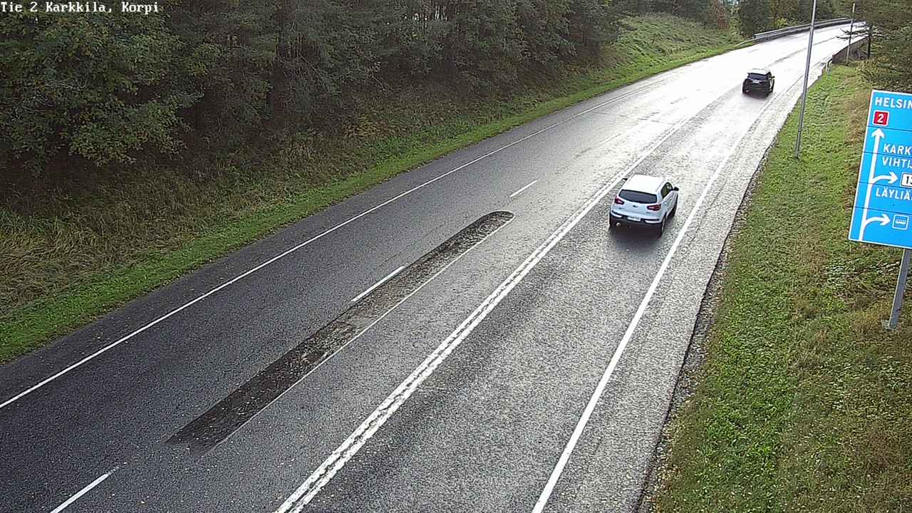 Weather Camera Image Road 2 Karkkila, Kappeli, Karkkila, Uusimaa