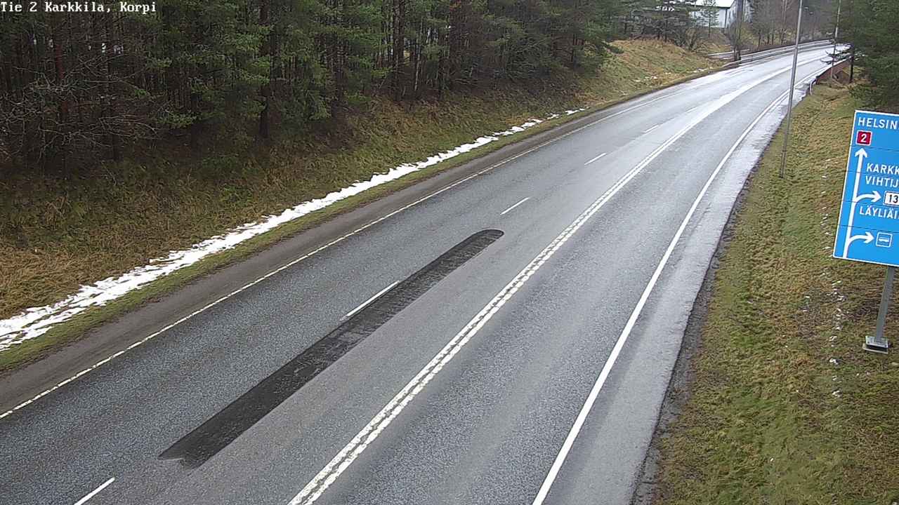 Weather Camera Image Väg 2 Högfors, Kappeli, Karkkila, Uusimaa