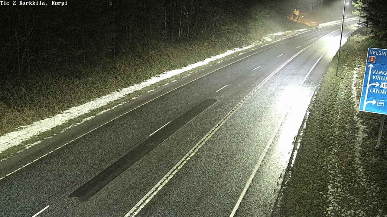 Weather Camera Image Road 2 Karkkila, Kappeli, Karkkila, Uusimaa