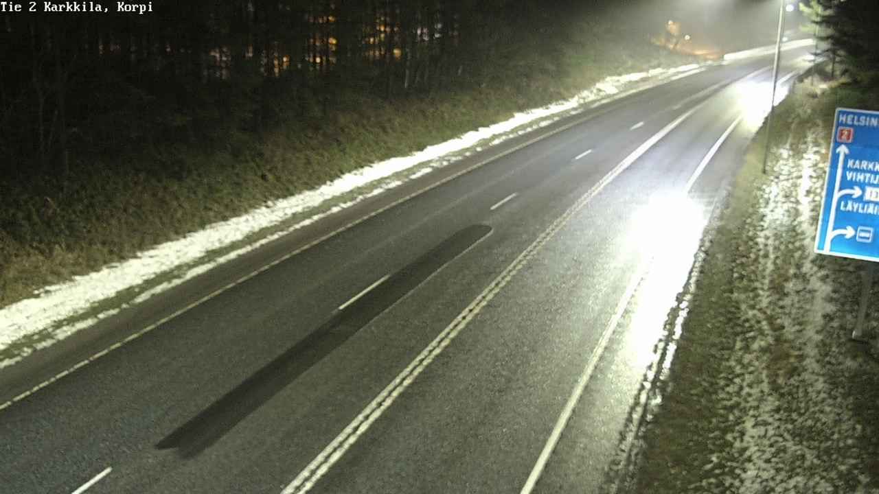 Weather Camera Image Road 2 Karkkila, Kappeli, Karkkila, Uusimaa