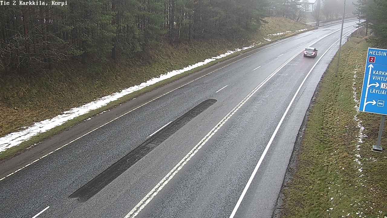 Weather Camera Image Road 2 Karkkila, Kappeli, Karkkila, Uusimaa