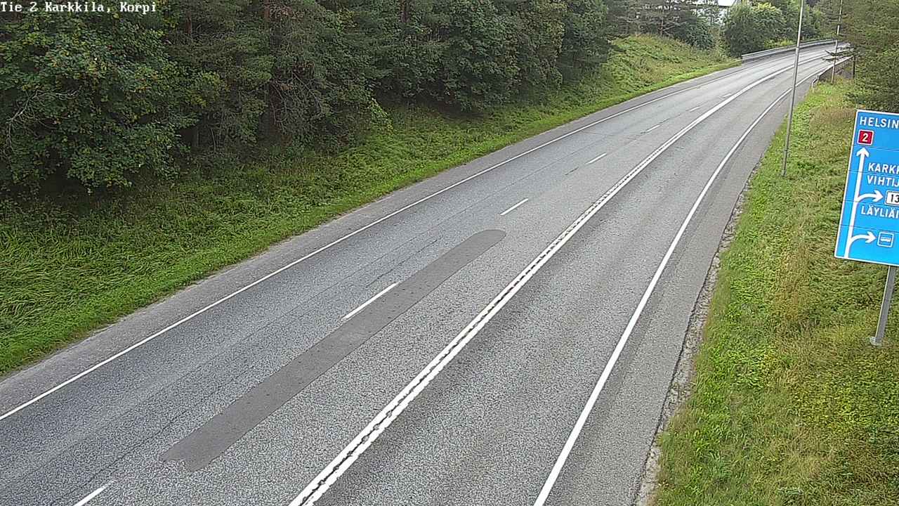 Weather Camera Image Road 2 Karkkila, Kappeli, Karkkila, Uusimaa