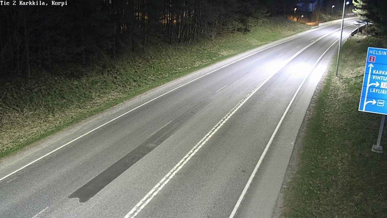 Weather Camera Image Road 2 Karkkila, Kappeli, Karkkila, Uusimaa