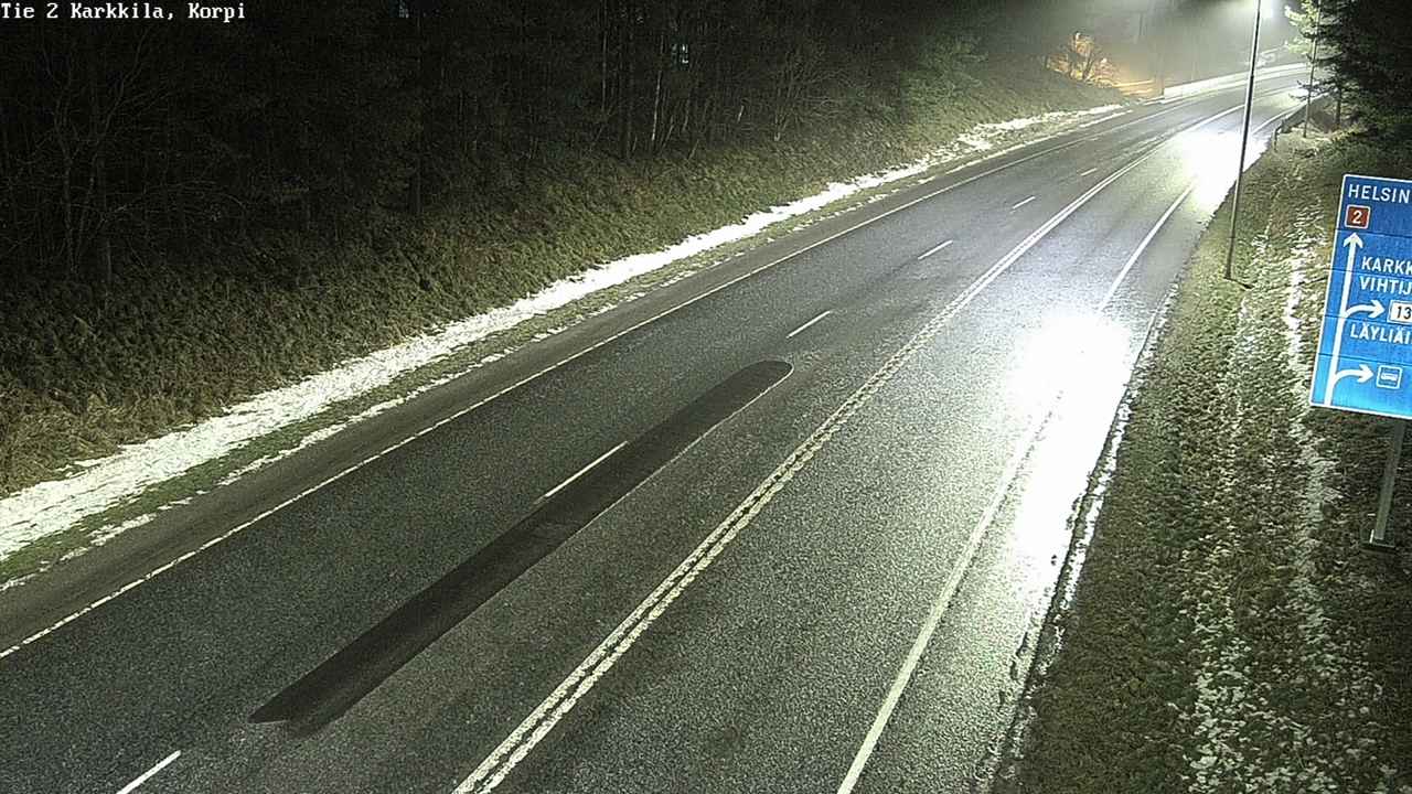 Weather Camera Image Road 2 Karkkila, Kappeli, Karkkila, Uusimaa