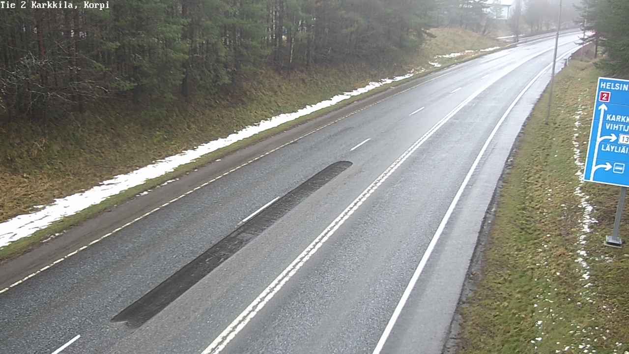Weather Camera Image Road 2 Karkkila, Kappeli, Karkkila, Uusimaa