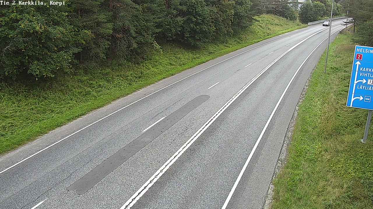 Weather Camera Image Road 2 Karkkila, Kappeli, Karkkila, Uusimaa