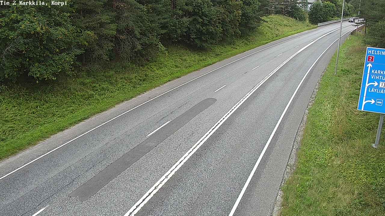 Weather Camera Image Road 2 Karkkila, Kappeli, Karkkila, Uusimaa