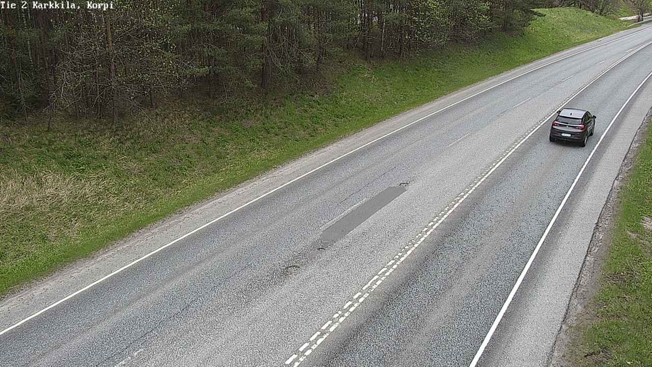 Weather Camera Image Road 2 Karkkila, Kappeli, Karkkila, Uusimaa
