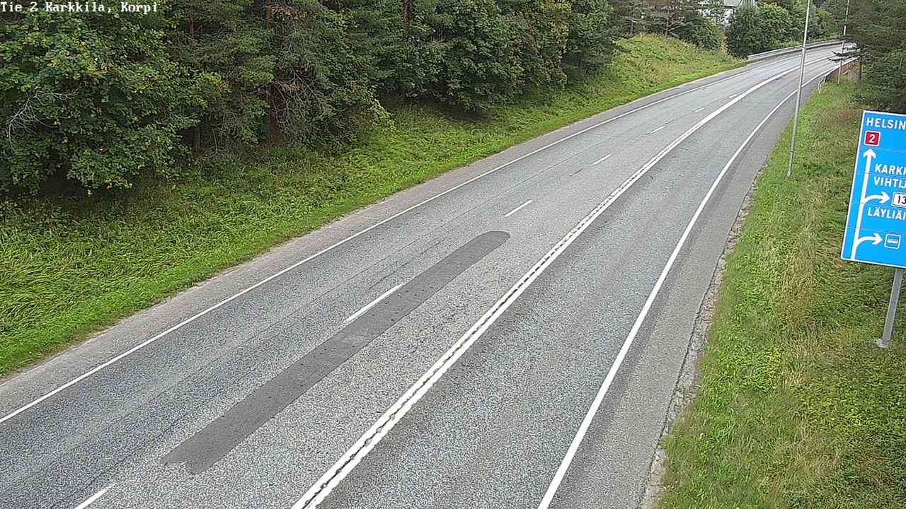 Weather Camera Image Road 2 Karkkila, Kappeli, Karkkila, Uusimaa