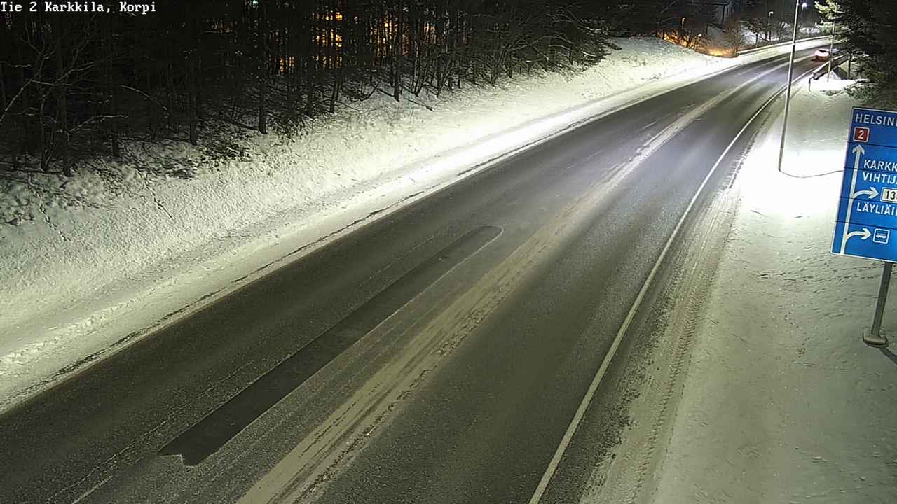 Weather Camera Image Road 2 Karkkila, Kappeli, Karkkila, Uusimaa