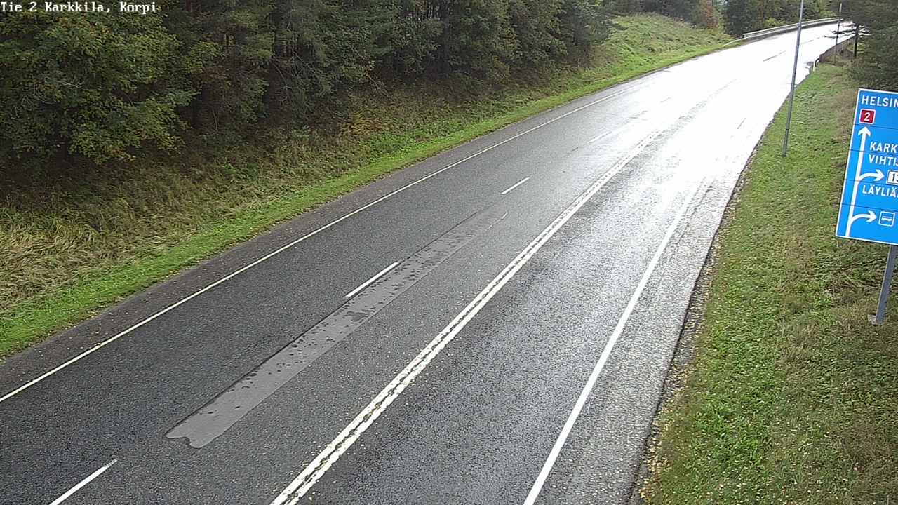 Weather Camera Image Väg 2 Högfors, Kappeli, Karkkila, Uusimaa