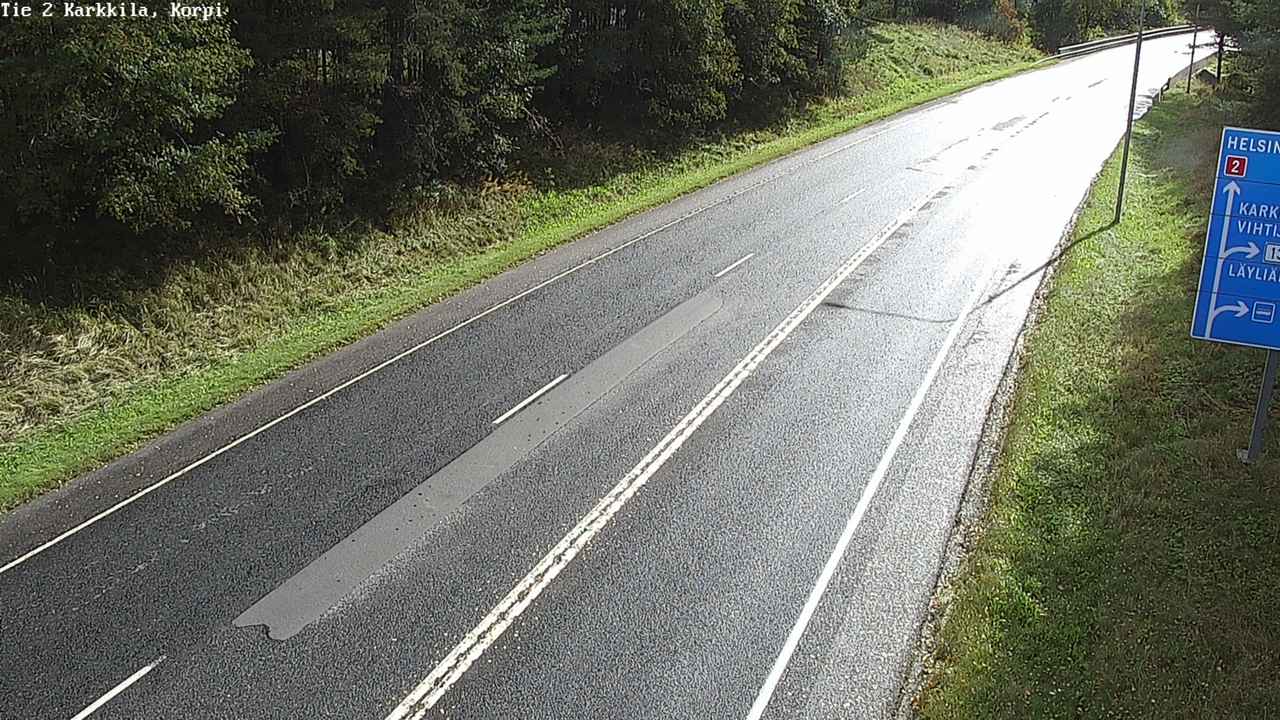 Weather Camera Image Väg 2 Högfors, Kappeli, Karkkila, Uusimaa