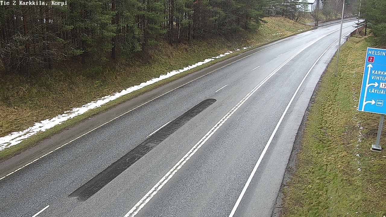 Weather Camera Image Väg 2 Högfors, Kappeli, Karkkila, Uusimaa