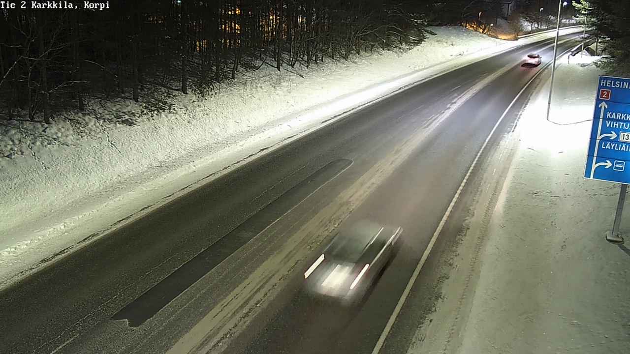 Weather Camera Image Road 2 Karkkila, Kappeli, Karkkila, Uusimaa