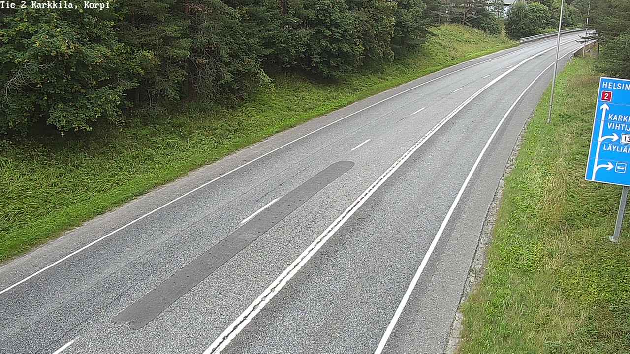 Weather Camera Image Road 2 Karkkila, Kappeli, Karkkila, Uusimaa