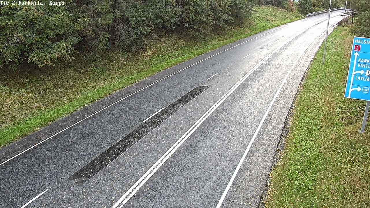 Weather Camera Image Road 2 Karkkila, Kappeli, Karkkila, Uusimaa