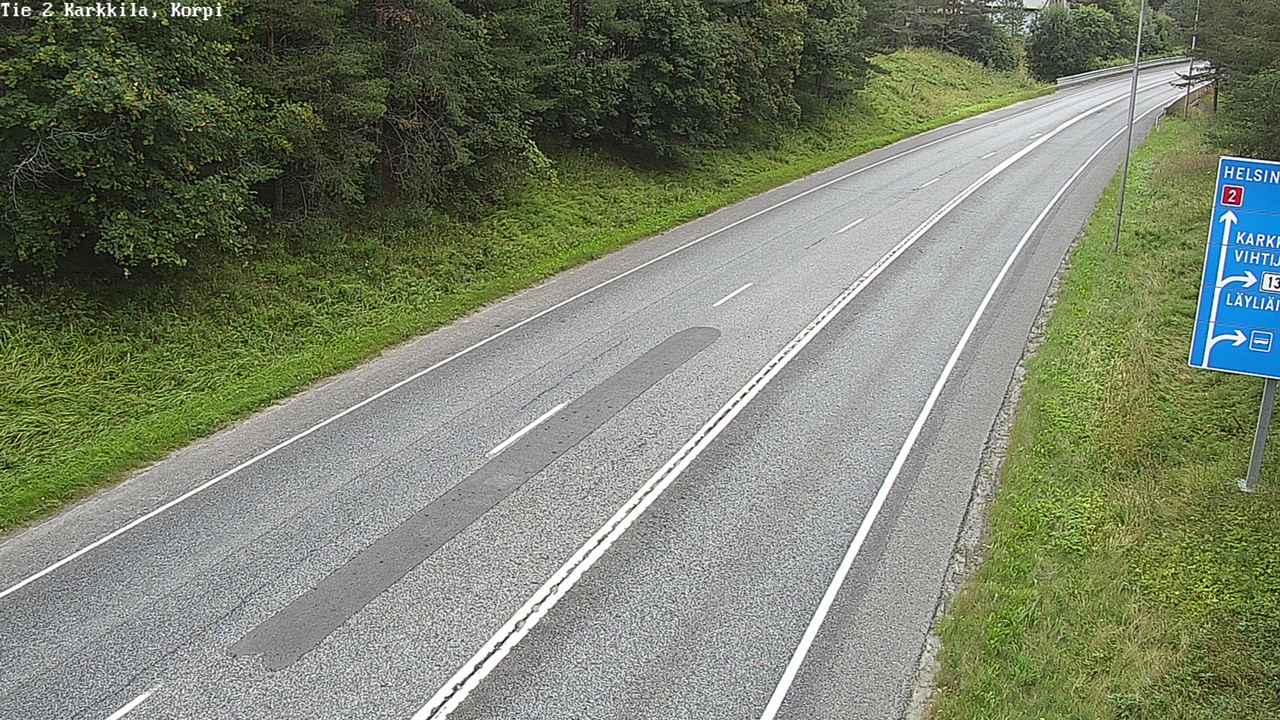 Weather Camera Image Road 2 Karkkila, Kappeli, Karkkila, Uusimaa