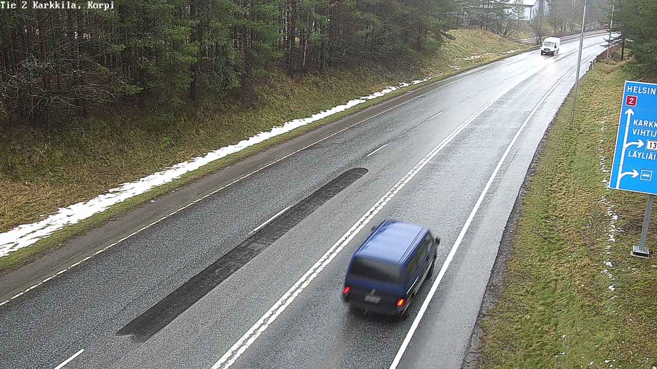 Weather Camera Image Väg 2 Högfors, Kappeli, Karkkila, Uusimaa