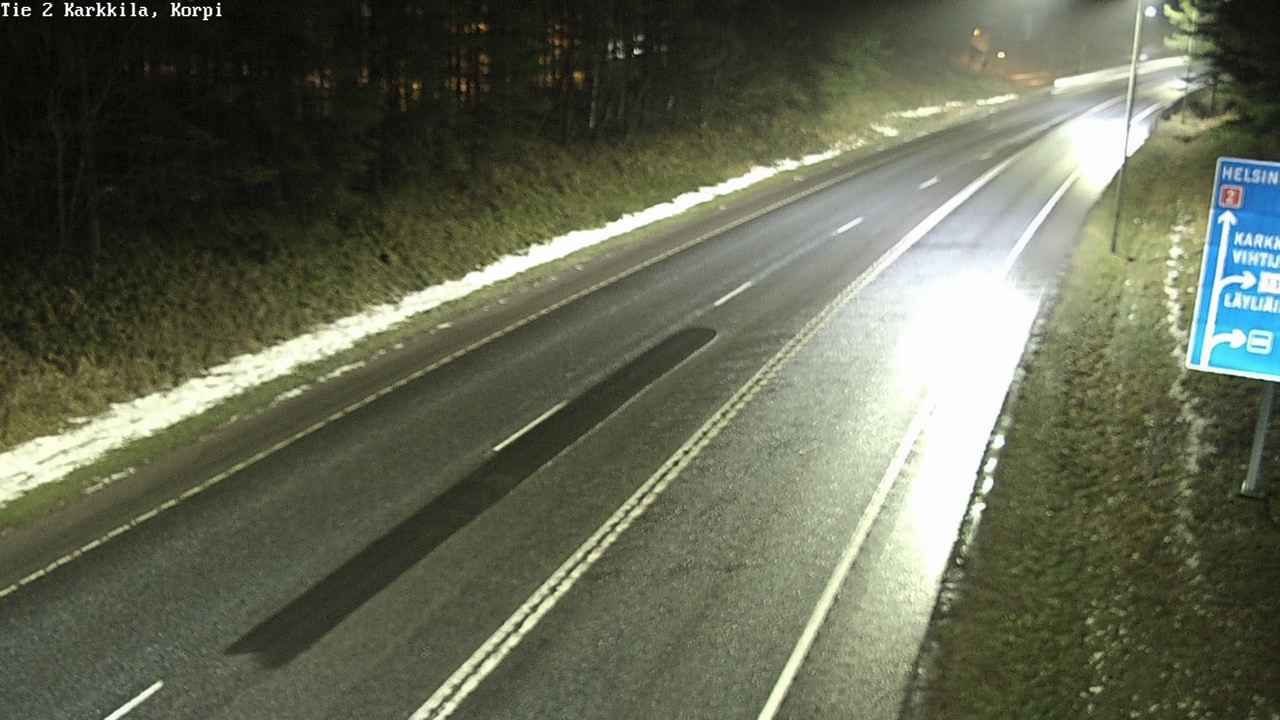 Weather Camera Image Road 2 Karkkila, Kappeli, Karkkila, Uusimaa