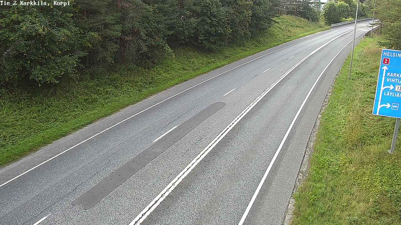 Weather Camera Image Road 2 Karkkila, Kappeli, Karkkila, Uusimaa