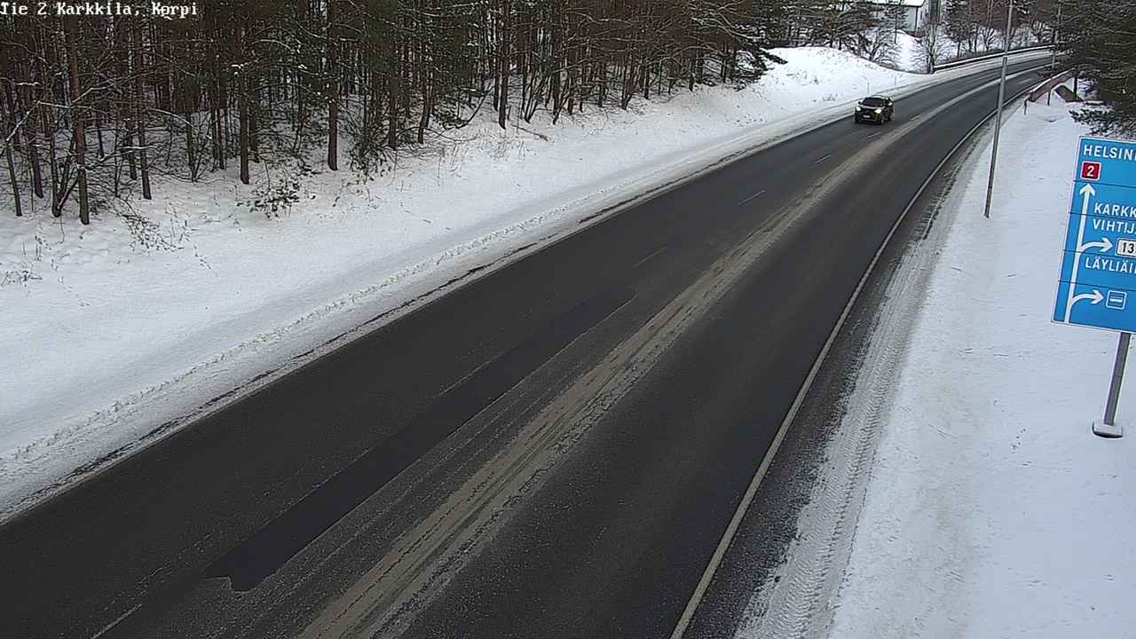 Weather Camera Image Road 2 Karkkila, Kappeli, Karkkila, Uusimaa