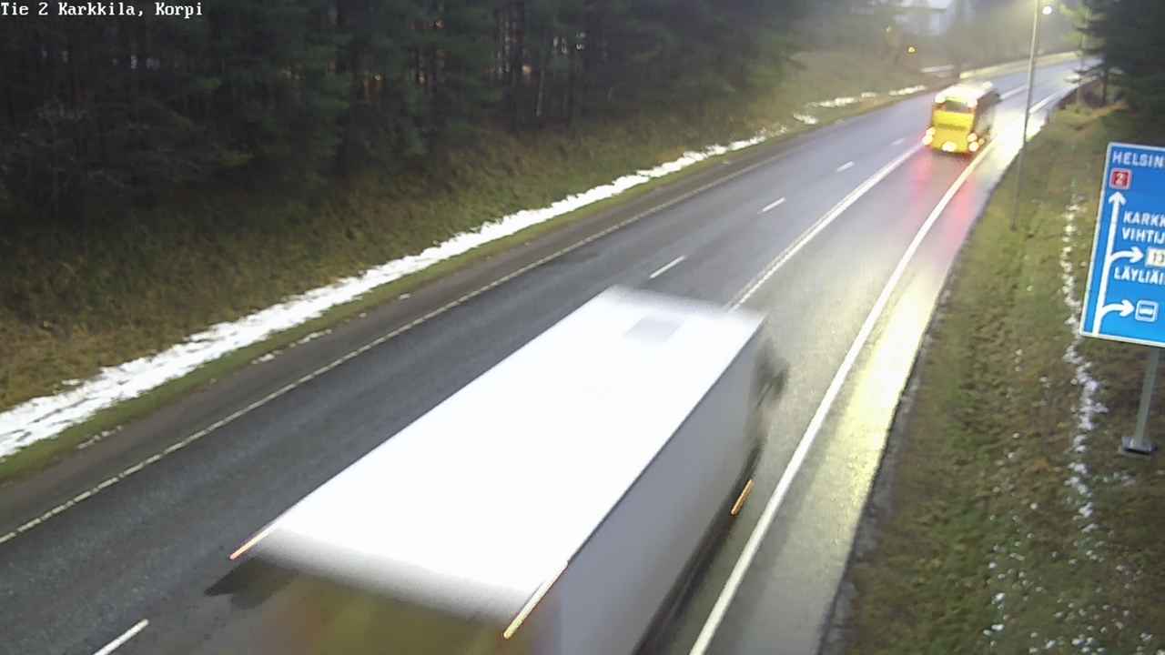 Weather Camera Image Road 2 Karkkila, Kappeli, Karkkila, Uusimaa