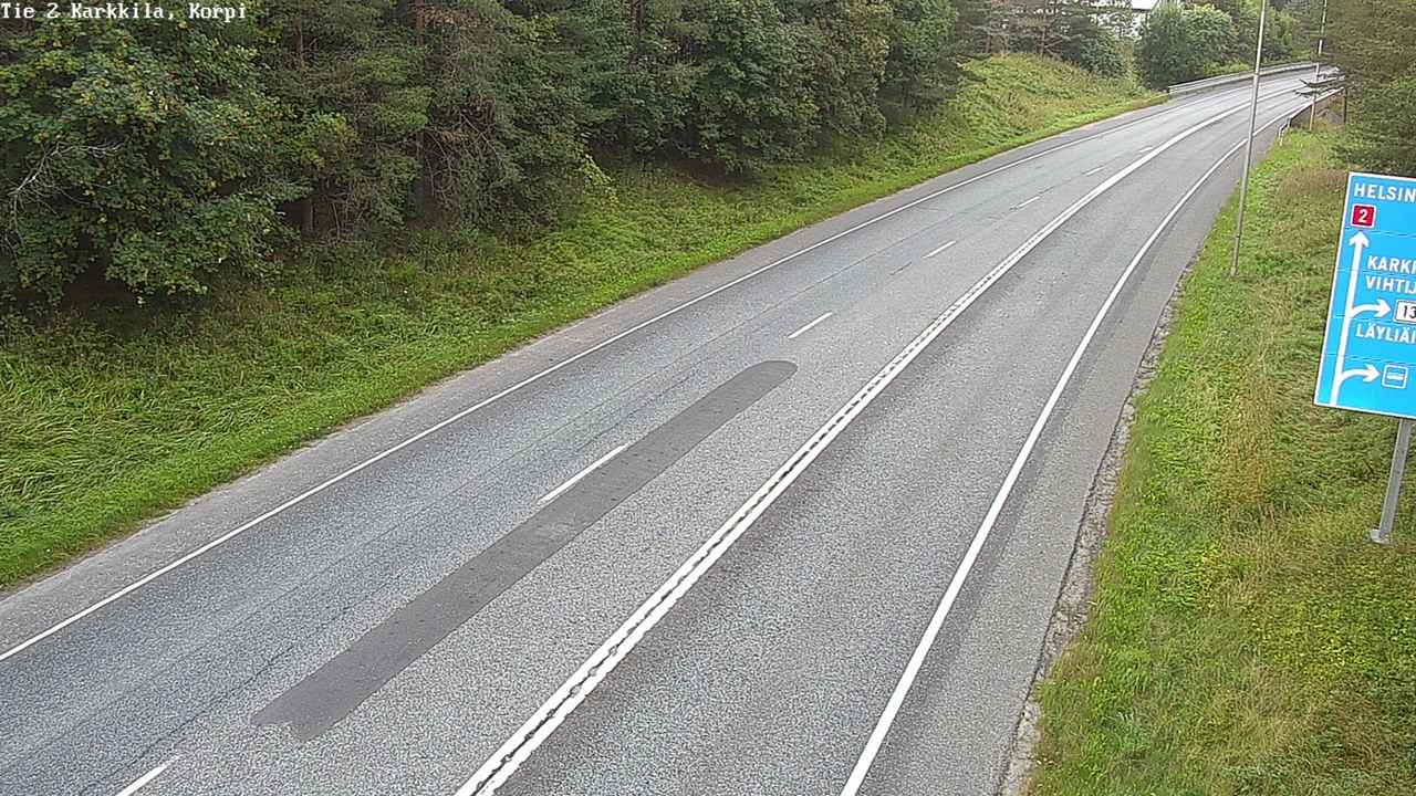 Weather Camera Image Road 2 Karkkila, Kappeli, Karkkila, Uusimaa