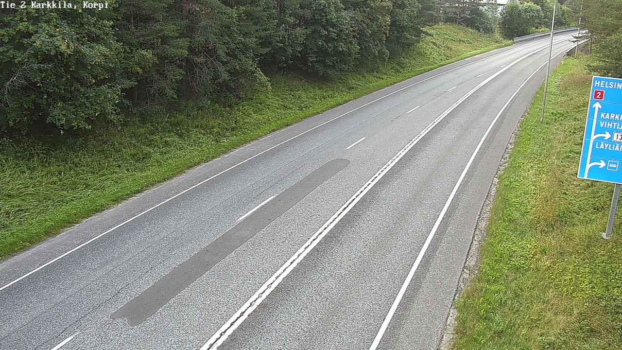 Weather Camera Image Road 2 Karkkila, Kappeli, Karkkila, Uusimaa