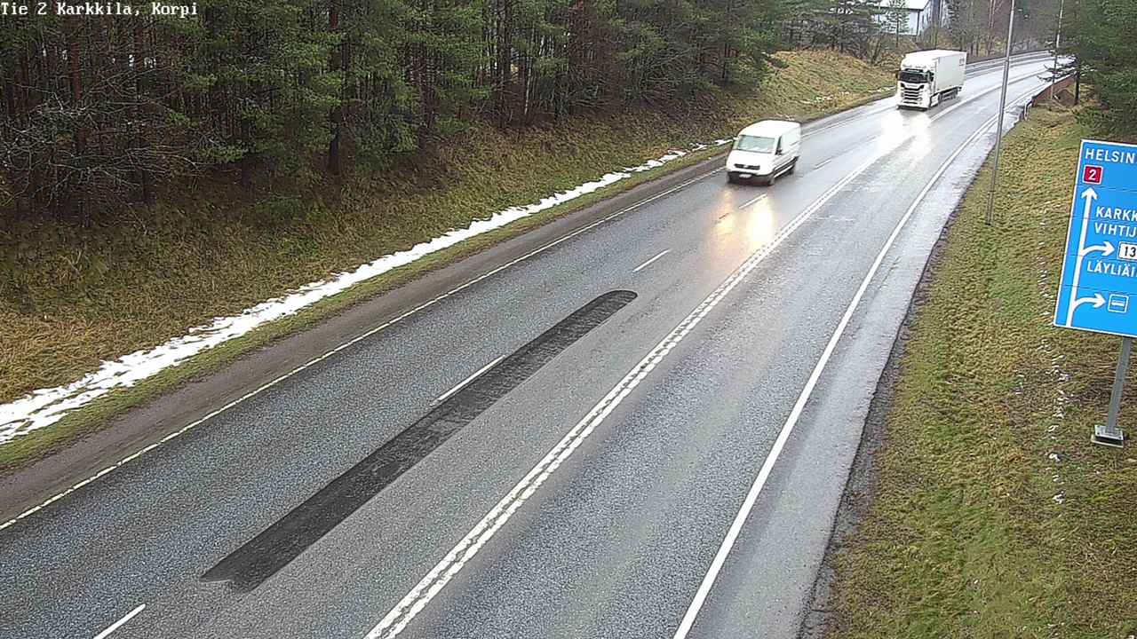 Weather Camera Image Väg 2 Högfors, Kappeli, Karkkila, Uusimaa