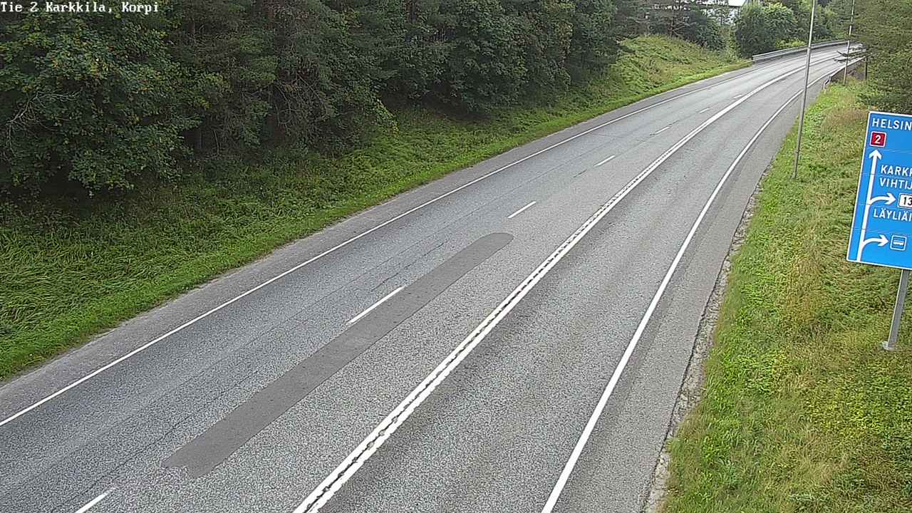 Weather Camera Image Road 2 Karkkila, Kappeli, Karkkila, Uusimaa