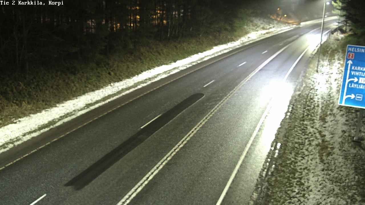Weather Camera Image Road 2 Karkkila, Kappeli, Karkkila, Uusimaa