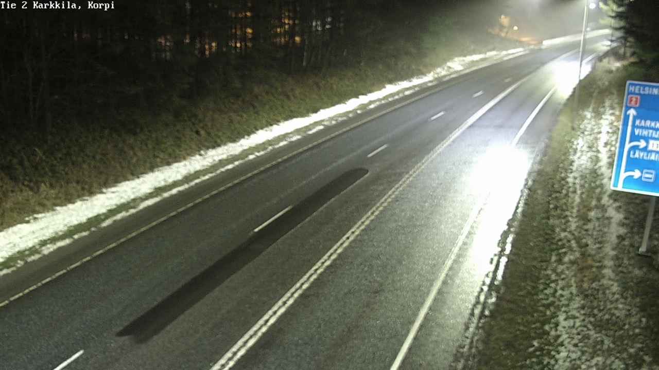Weather Camera Image Road 2 Karkkila, Kappeli, Karkkila, Uusimaa
