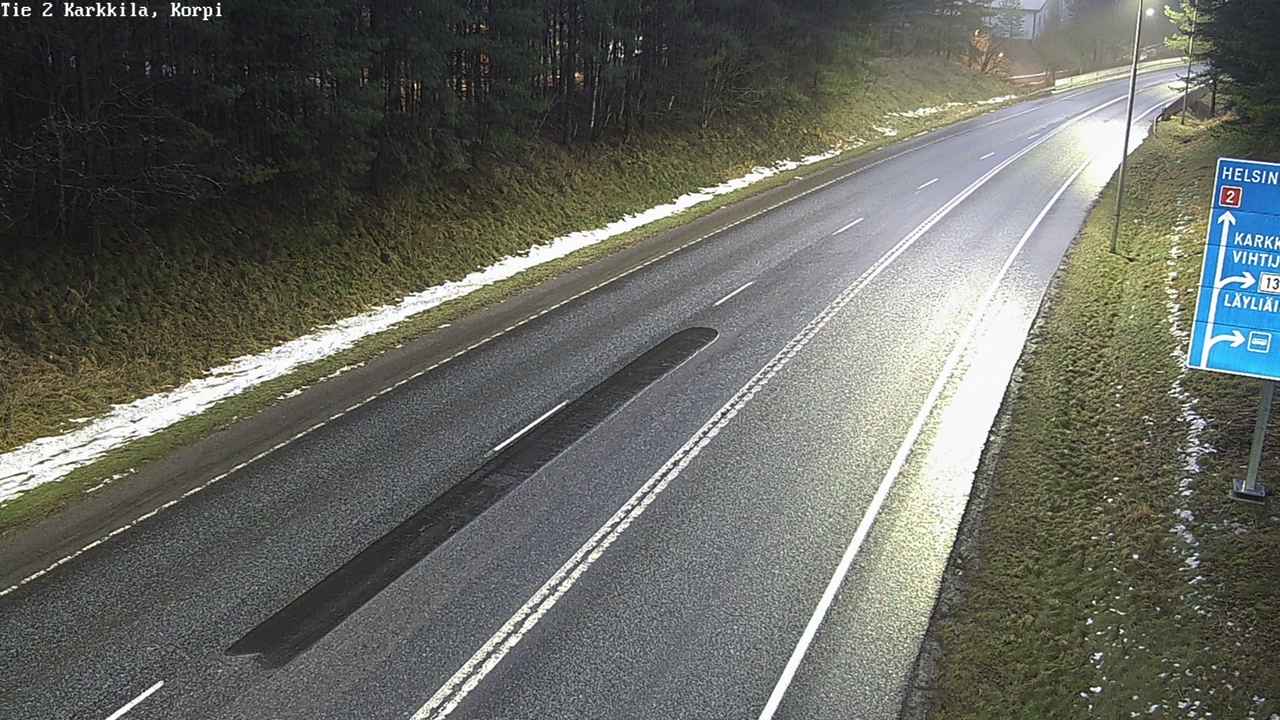 Weather Camera Image Road 2 Karkkila, Kappeli, Karkkila, Uusimaa