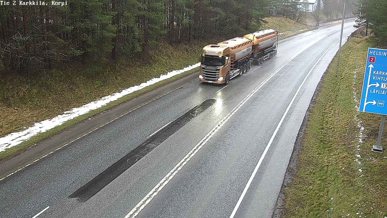 Weather Camera Image Road 2 Karkkila, Kappeli, Karkkila, Uusimaa