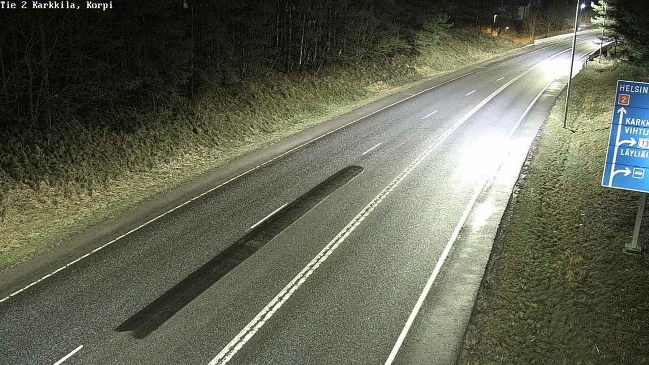 Weather Camera Image Väg 2 Högfors, Kappeli, Karkkila, Uusimaa