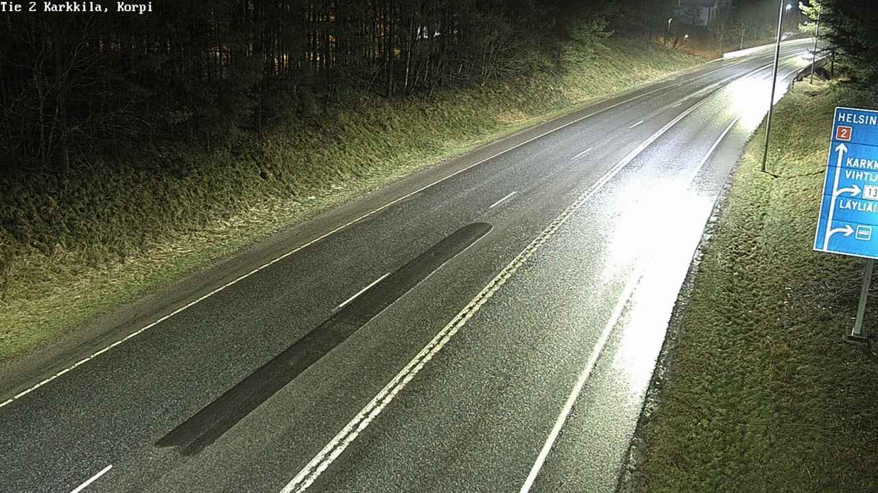 Weather Camera Image Väg 2 Högfors, Kappeli, Karkkila, Uusimaa
